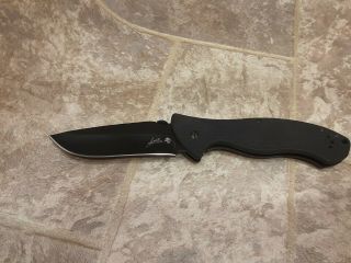 Kershaw Emerson Cqc - 9k Frame Lock Knife Black G - 10 6045blk Knives
