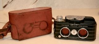 Vintage View Master Personal Stereo Camera,  Case & Filters,  Pre - Owned