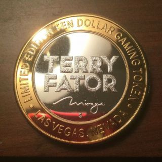 Silver Strike Le Terry Fator Mirage Casino.  999 Fine Silver Las Vegas Limited