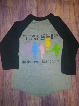 " Starship Hoopla Tour 86 Vintage Jersey Concert T - Shirt Deadstock