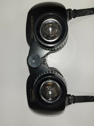 Vintage Sears Binoculars Discoverer 7 X 35 Model No.  6266 w/ Case 2