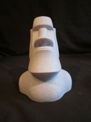 Large Easter Island Moai Statue (3d Printed Marble Style) 8 " Tall