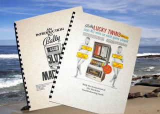2 Bally Electromechanical Slot Machine Introduction & Troubleshooting Manuals
