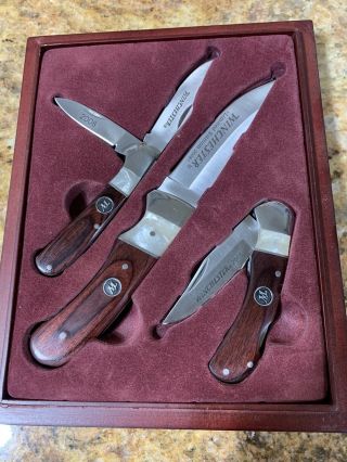 Winchester 2008 limited edition set of 3 Knife Set,  mother of Pearl, 3