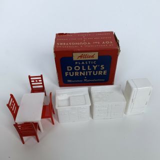 Vintage Miniature Plastic Dollhouse Dolly 