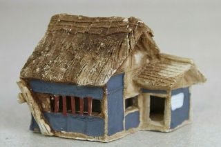 Japanese Bonsai Bonkei Miniature House Landscape Accessory