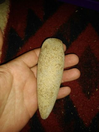 Idaho Authentic Granite Pole Celt Indian Artifact