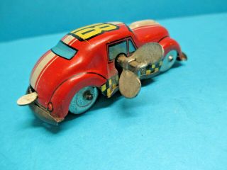 Chevy Red Car Racer No.  18 Vintage 50 