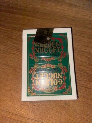 Vintage Golden Nugget Playing Cards Gambling Hall And Rooming House