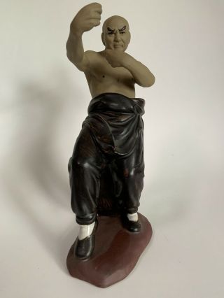 Chinese Martial Arts Figurine Statue Shaolin Kung Fu Drunken Master Mudman