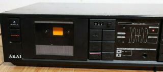 Vintage Akai HX - A201 Stereo Cassette Deck VERY RARE 2