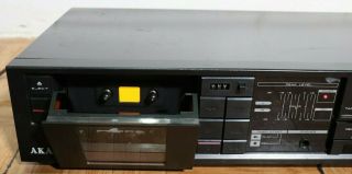 Vintage Akai HX - A201 Stereo Cassette Deck VERY RARE 3