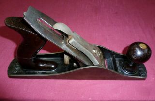 Vintage Stanley Bailey 5 1/4 Plane W/ Repaired Rear Tote