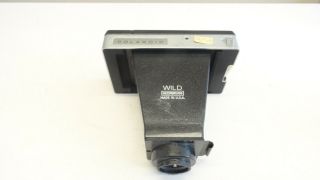 Vintage Wild Heerbrugg Polaroid Microscope Attachment Camera
