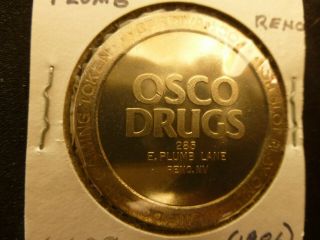 Osco Drugs (plumb) Reno Nevada $1 Route Token