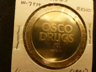 Osco Drugs (7th) Reno Nevada $1 Route Token