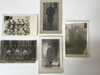 Antique Postcards,  Photos Of Soldiers