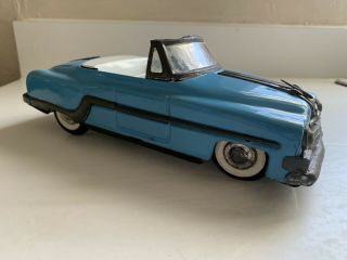 1950s Large Tin Friction Convertible Car
