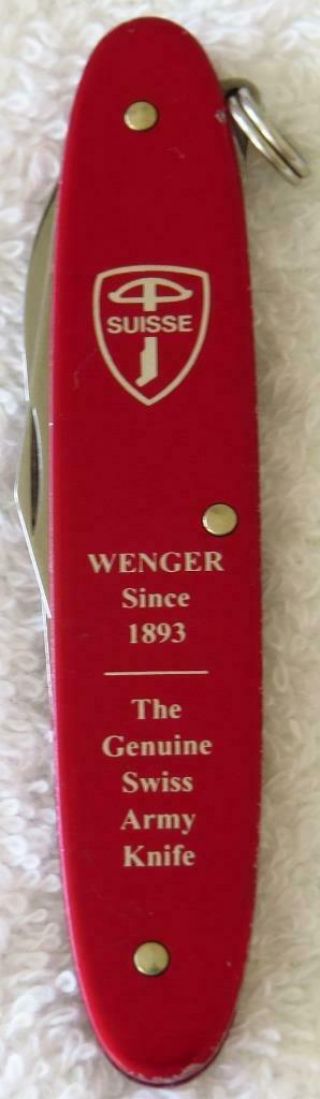 Wenger Patriot Suisse Smooth Red Alox,  Swiss Army Knife