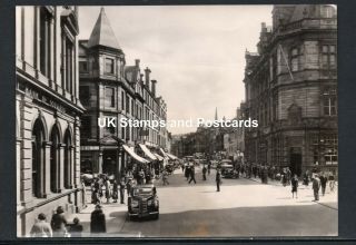 Photograph Of High Street Perth In 1939 With Vintage Cars Etc See Scans