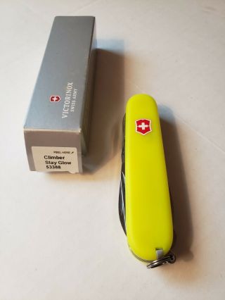 Victorinox Swiss Army Knife Climber - Stay Glow -