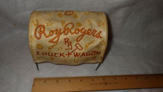 Roy Rogers Chuck Wagon By Ideal - Rear Cover - - Vintage