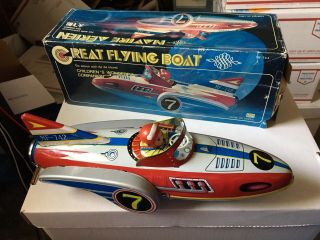 Great Flying Boat Toy 1960 