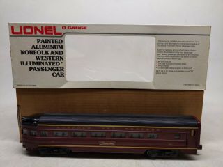 Vintage Lionel Norfolk And Western Observation Car O Gauge Train Freight 6 - 9566