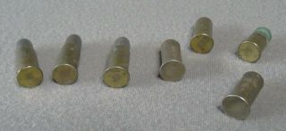 7 Mattel Fanner 50 and Winchester Rifle Shootin Shell Toy Bullets 2