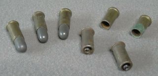 7 Mattel Fanner 50 and Winchester Rifle Shootin Shell Toy Bullets 3