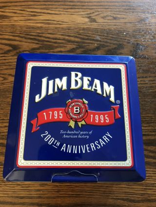 Jim Beam 200th Anniversary Limited Edition Poker Set Chips And Cards