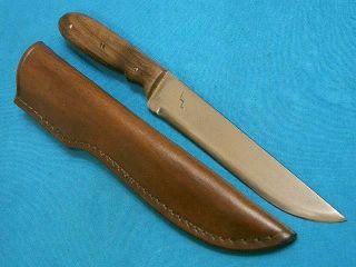 Custom Larry Lewis Yellow Creek Knives Mountain Man Hunting Survival Bowie Knife