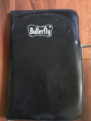 Butterfly Table Tennis Paddle Case (vintage)