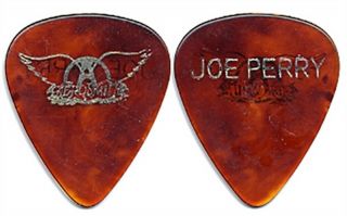 Aerosmith Joe Perry Authentic Vintage 1985 Done With Mirrors Tour Guitar Pick