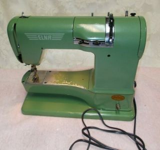 Vtg Elna Supermatic Sewing Machine