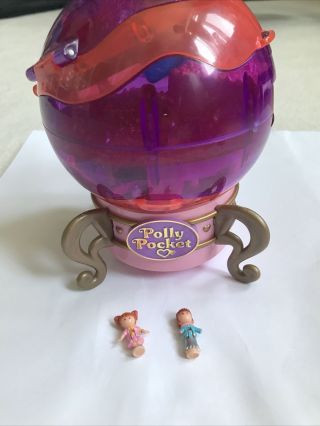 Vintage Polly Pocket Jewel Magic Crystal Ball 1996 Bluebird.