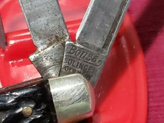 Vintage Bonsa Solingen knife (3 blades) 2