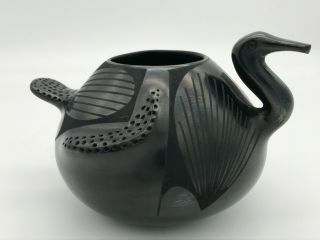 Mata Ortiz Pottery By Jaeme Quezada 4 1/2 " X 6 1/2 "