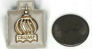 Vintage Donald Trump Taj Mahal Casino Resort Lapel Pin