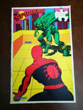 Vintage 1978 Puzzle Spiderman Marvel Comics 150 Pièces Complet