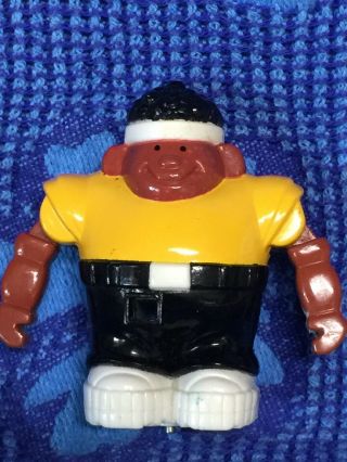Vintage 1980s Tomy Macao Break Dancer Rip Cord Spin Dude Toy