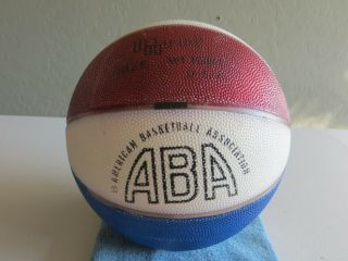 Vintage Aba Basketball Red White Blue Official Weight Size Usa