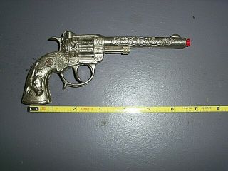 1950s KILGORE STAR TOY CAP GUN / PISTOL STEER HEAD HANDLE 3