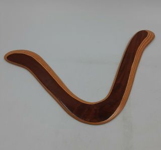 Hand - Crafted Wooden Boomerang Unique Vintage Aussie Style Boomerang