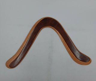 Hand - Crafted Wooden BOOMERANG Unique Vintage Aussie Style Boomerang 3