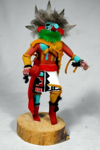 Hand - Carved Early Morning Singer Kachina Doll Signed Begay