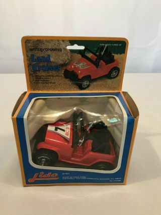 Vintage Lido Land Cruiser Plastic Battery Operated Jeep
