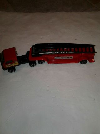 Vintage Old Toy 1980 11 " Long Metal Tonka Engine Co 23 Fire Truck (paint)