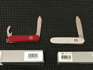 2 Victorinox Swiss Army Knives (bantam And Swiss Army 1)