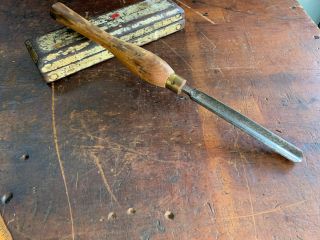 Vintage Marples Wood Turning Tools/chisel 3/4 " Roughing Gouge Made In England